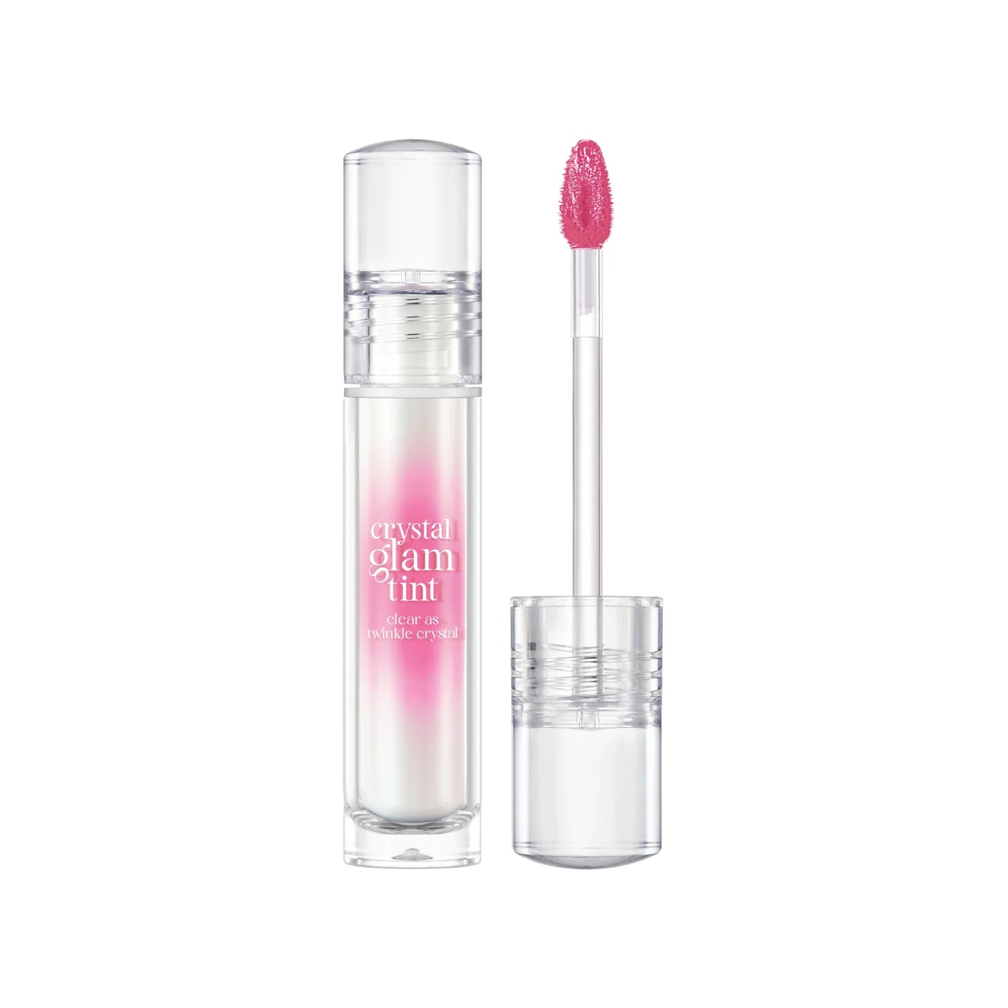 CLIO Crystal Glam Tint shade Luxury Mauve Ruby 3.4g lip tint for rich mauve tone with a refined glossy finish