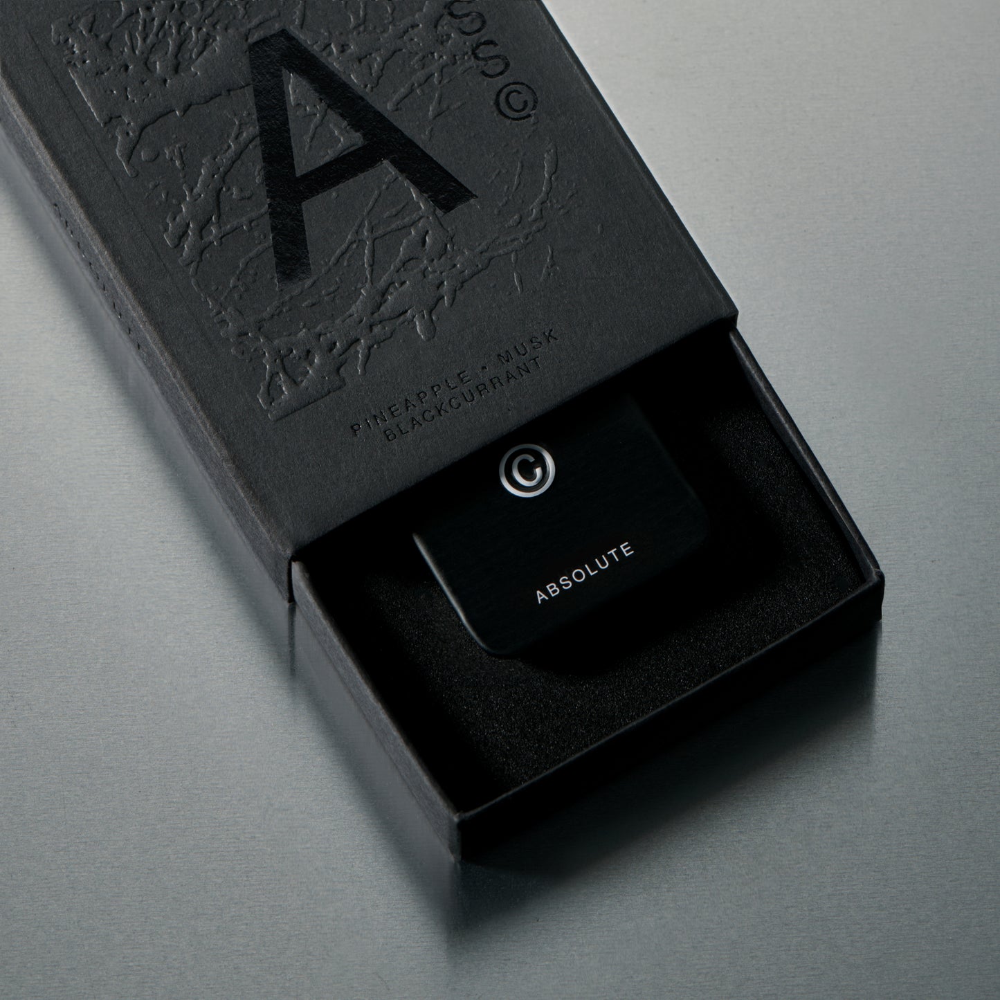 Solid State fragrance balm designed to provide a bold yet balanced scent in a discreet, portable format