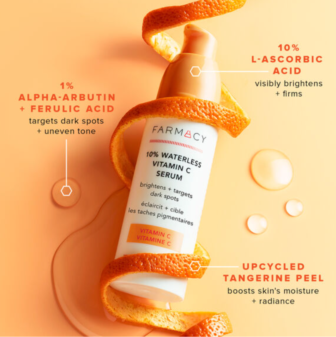 10% Waterless Vitamin C Serum 30ml
