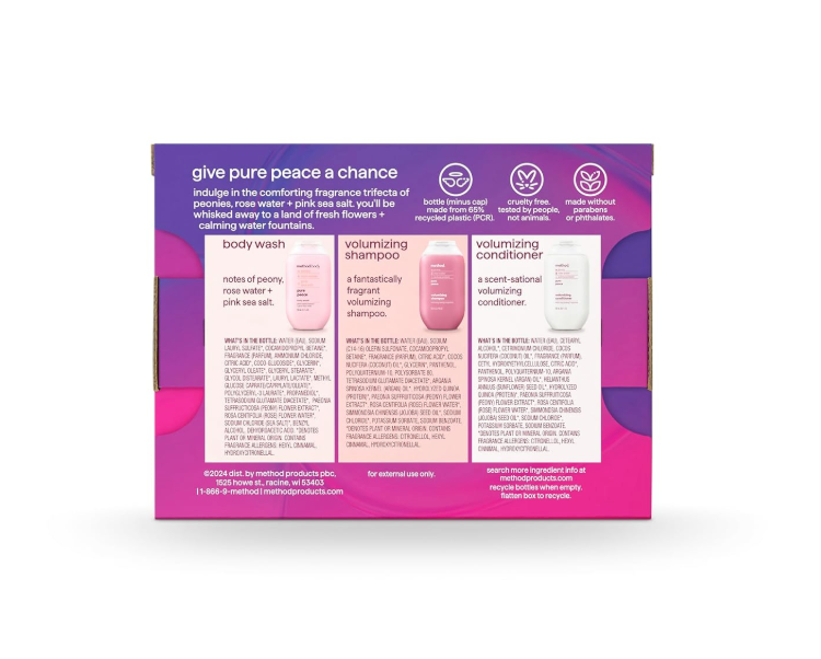 Pure Peace Gift Set Trio 300ml