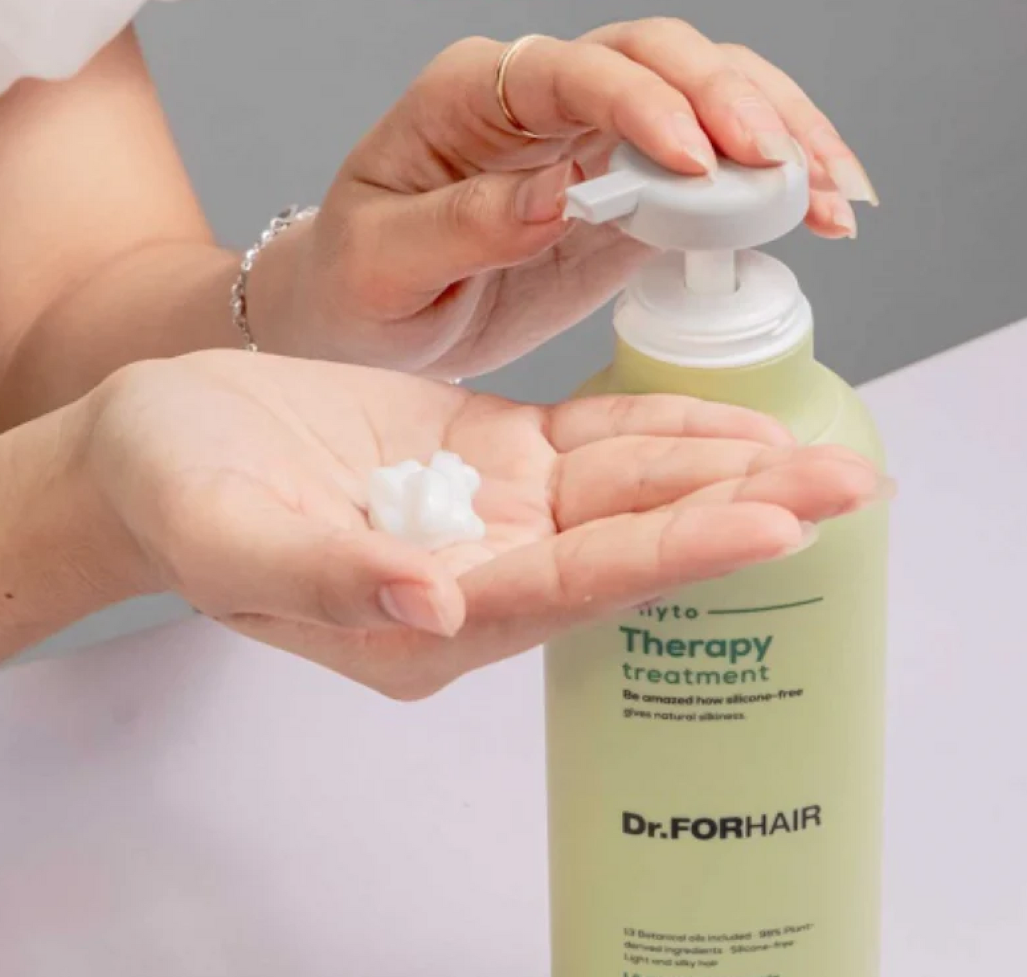 Dr.FORHAIR Phyto Therapy Treatment 300ml for soothing dry scalp balancing moisture and strengthening hair from root to ends