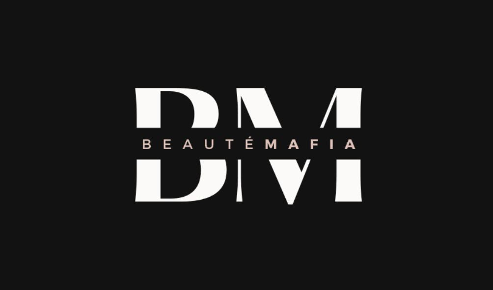 Beauté mafia e-gift card on a black background