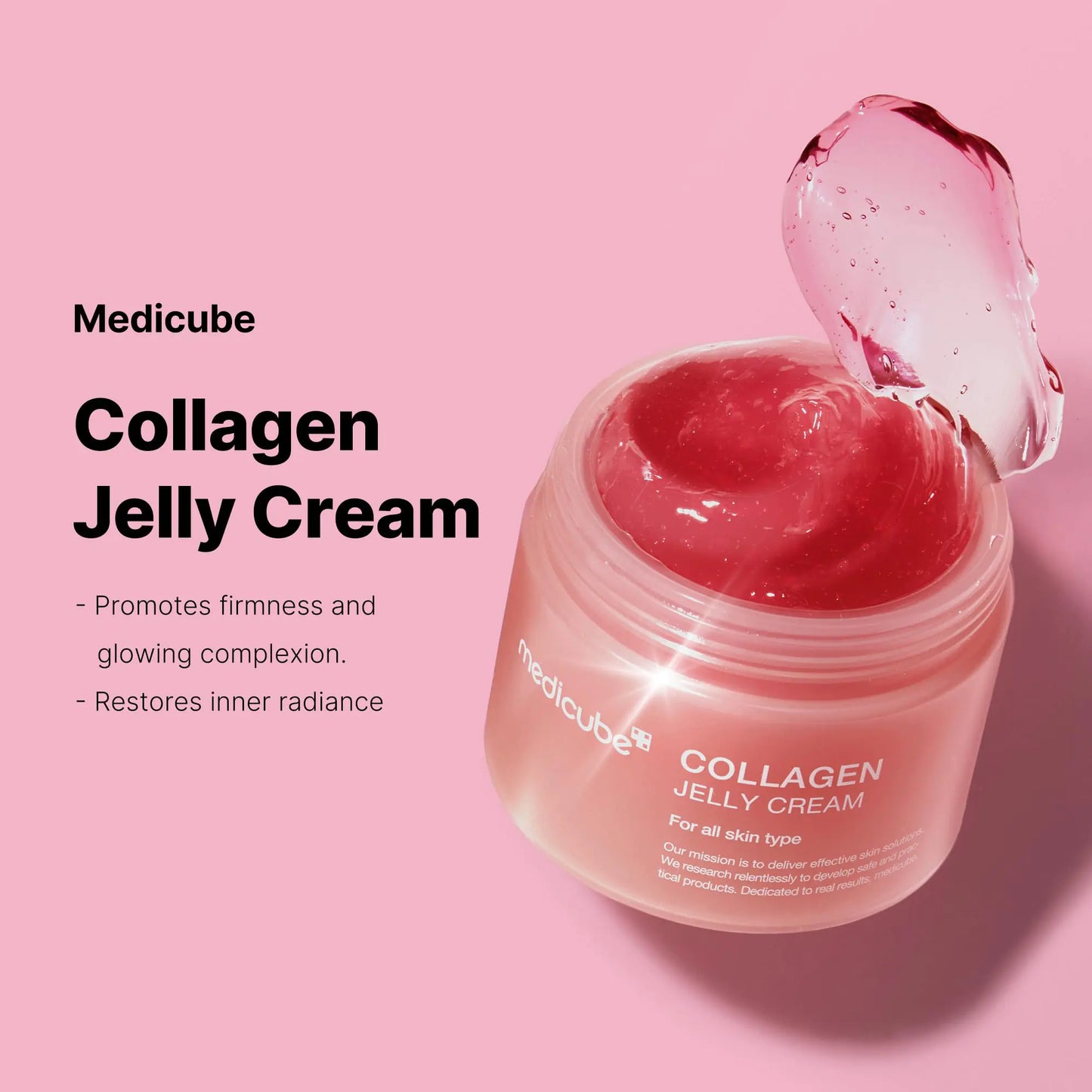 Medicube jelly cream 110ml integrated into device-led skincare routine for improved absorption and balanced skin
