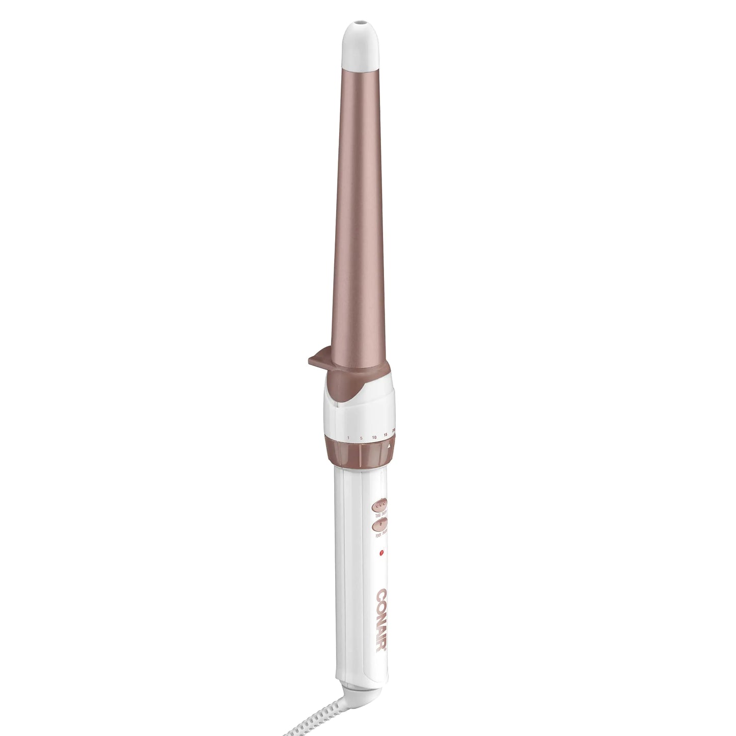 Double Ceramic 1 1/4-inch to 3/4-inch Curling Wand