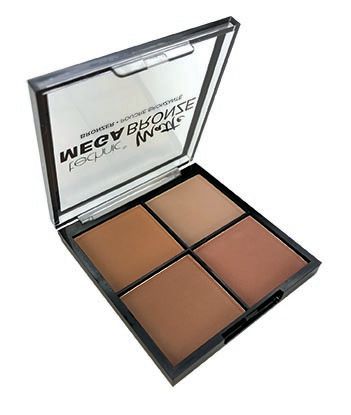 Technic Mega Matte Bronze and Contour Palette 11.2g for sculpted face with matte contour and natural bronzed finish