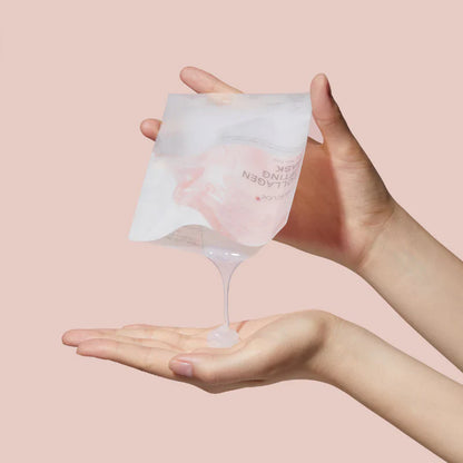 Medicube lifting mask 27g close-up showing smooth, nourishing formula for even application