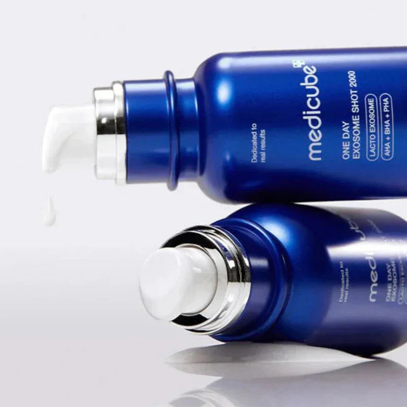 Medicube Exosome Shot Pore Serum 2000 30ml formulated to refine pores while supporting a smoother, more even complexion