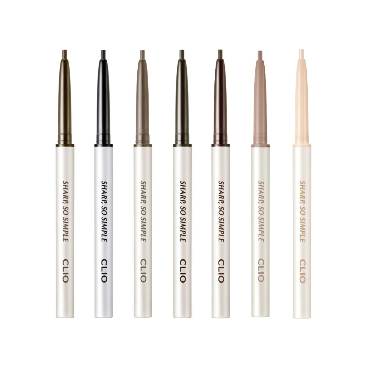 CLIO Sharp So Simple Waterproof Pencil Liner 0.14g for smooth defined eyes with a polished finish