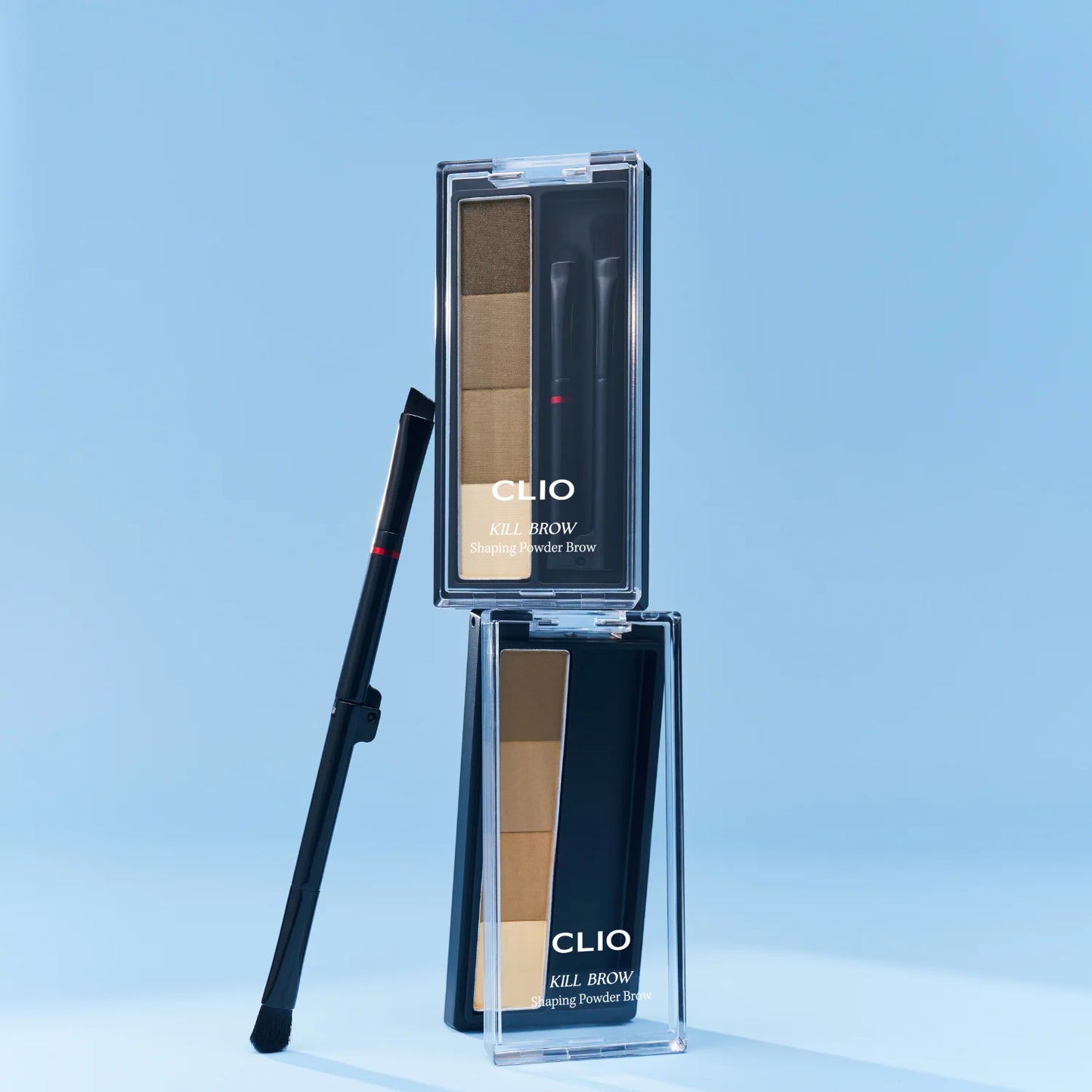 CLIO Kill Brow Shaping Powder Brow 2.4g for smooth brow filling with even colour and soft structure