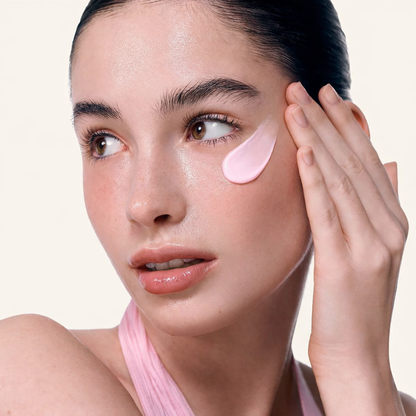 Depology Pore Perfecting Collagen Peptide Cream 50ml applied to skin to smooth texture and support a refined complexion