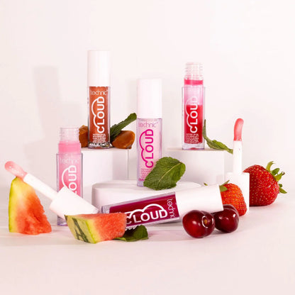 Technic Cloud Peptide Lip Oil 5ml nourishing peptide lip oil to smooth soften and enhance lip hydration and shine