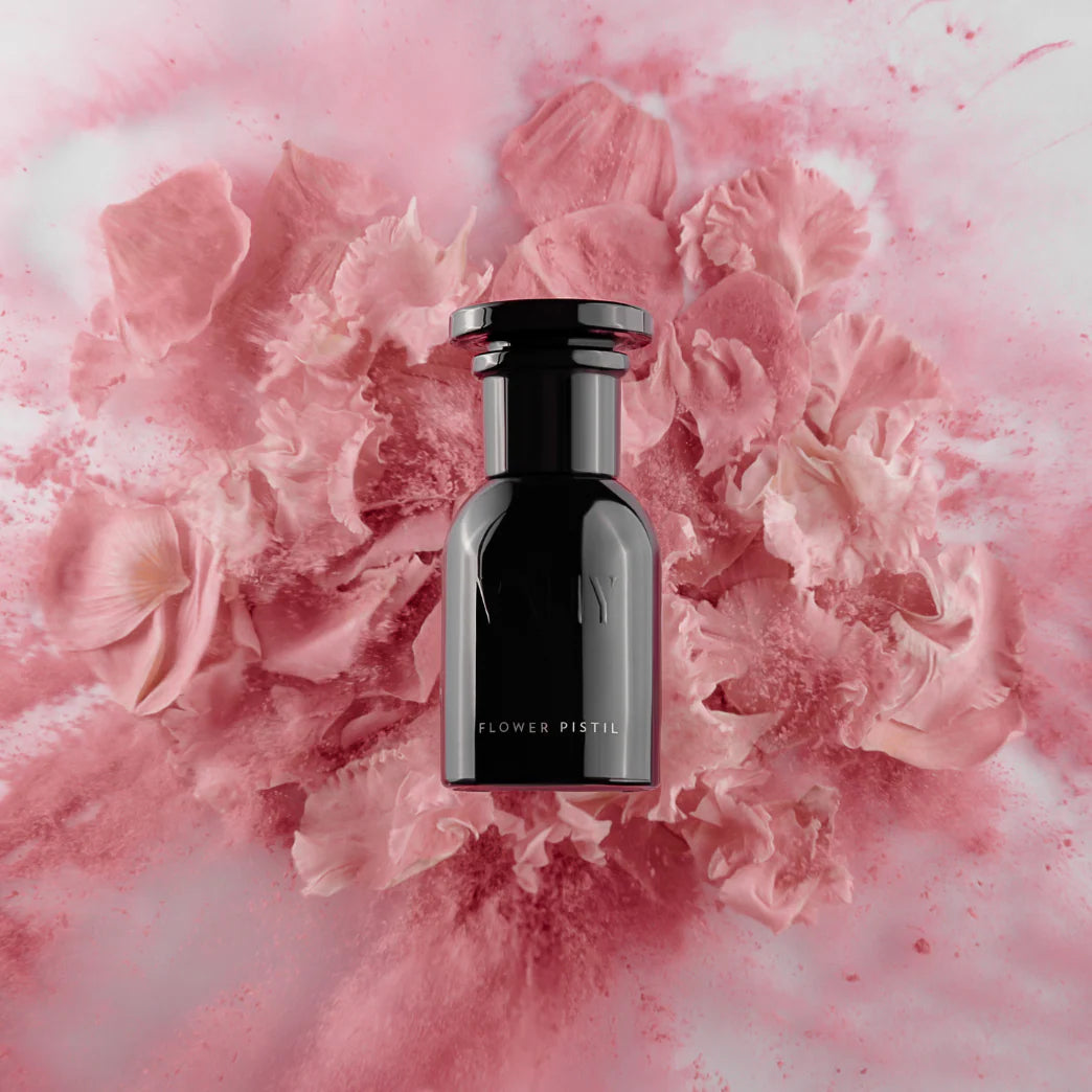 VAHY Flower Pistil Natural Perfume 50ml capturing sunlit petals and a soft radiant bloom