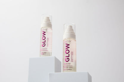 Technic Glow Setter 100ml setting spray for radiant glow hydration and long lasting makeup hold