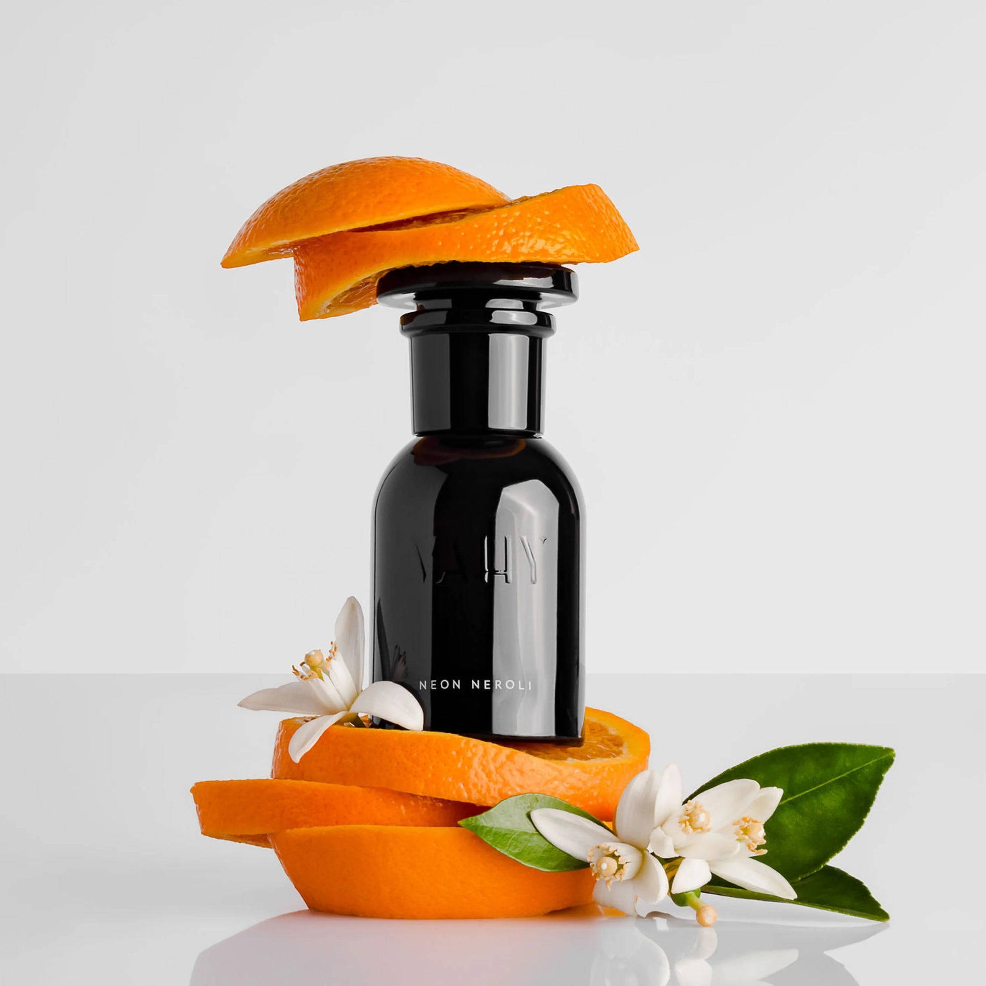 VAHY Neon Neroli Natural Perfume 50ml capturing sunlit citrus notes and a luminous floral finish
