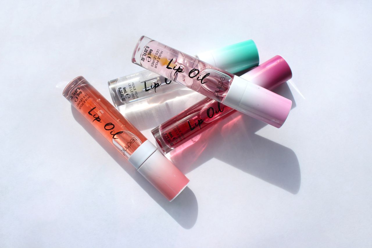 Technic Lip Oil 6ml range hydrating lip oils in multiple shades for glossy shine nourishment and smooth soft lips
