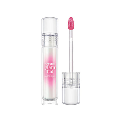 CLIO Crystal Glam Tint shade Luxury Mauve Ruby 3.4g lip tint for rich mauve tone with a refined glossy finish
