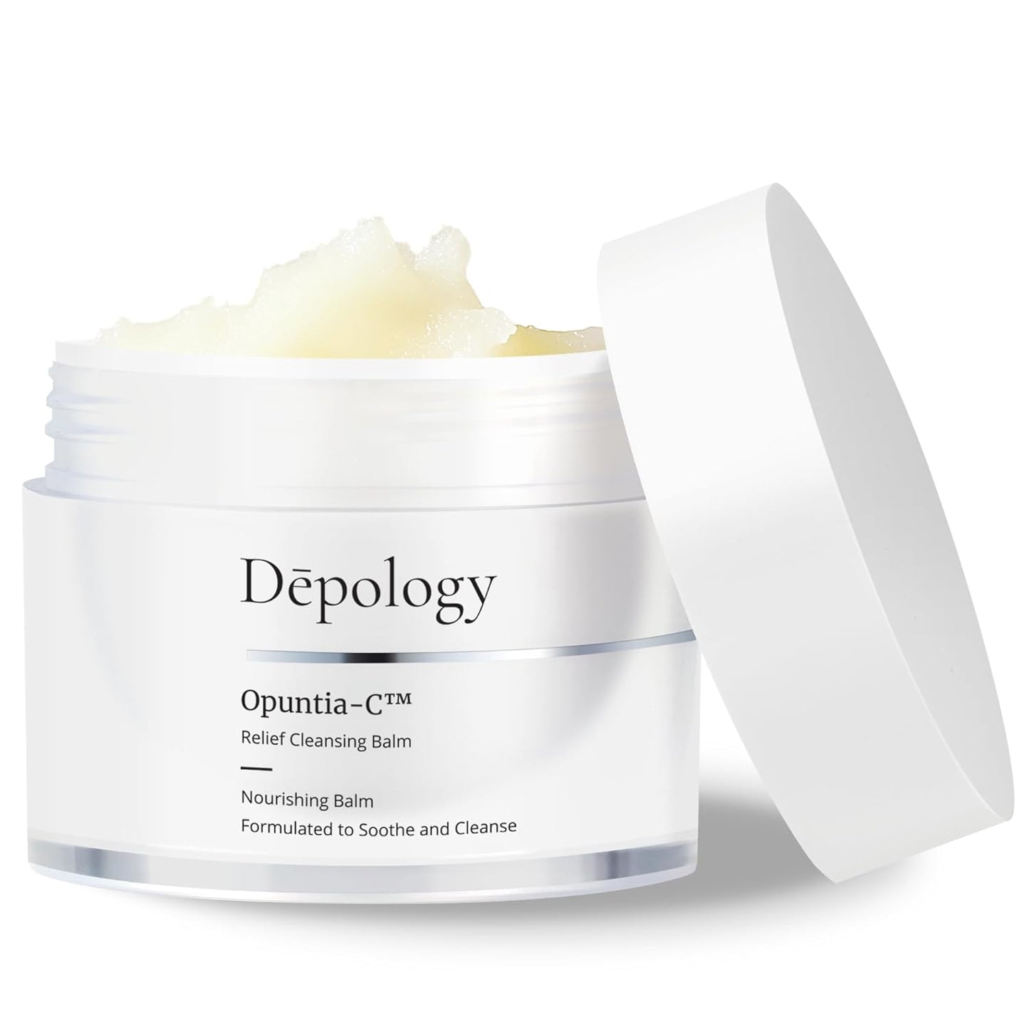 Depology Opuntia C Relief Cleansing Balm 100ml for clean soft skin with nourished and smooth finish