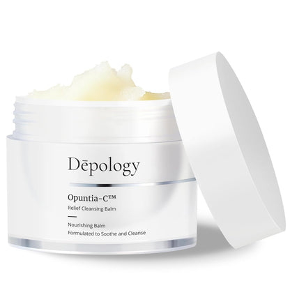 Depology Opuntia C Relief Cleansing Balm 100ml for clean soft skin with nourished and smooth finish