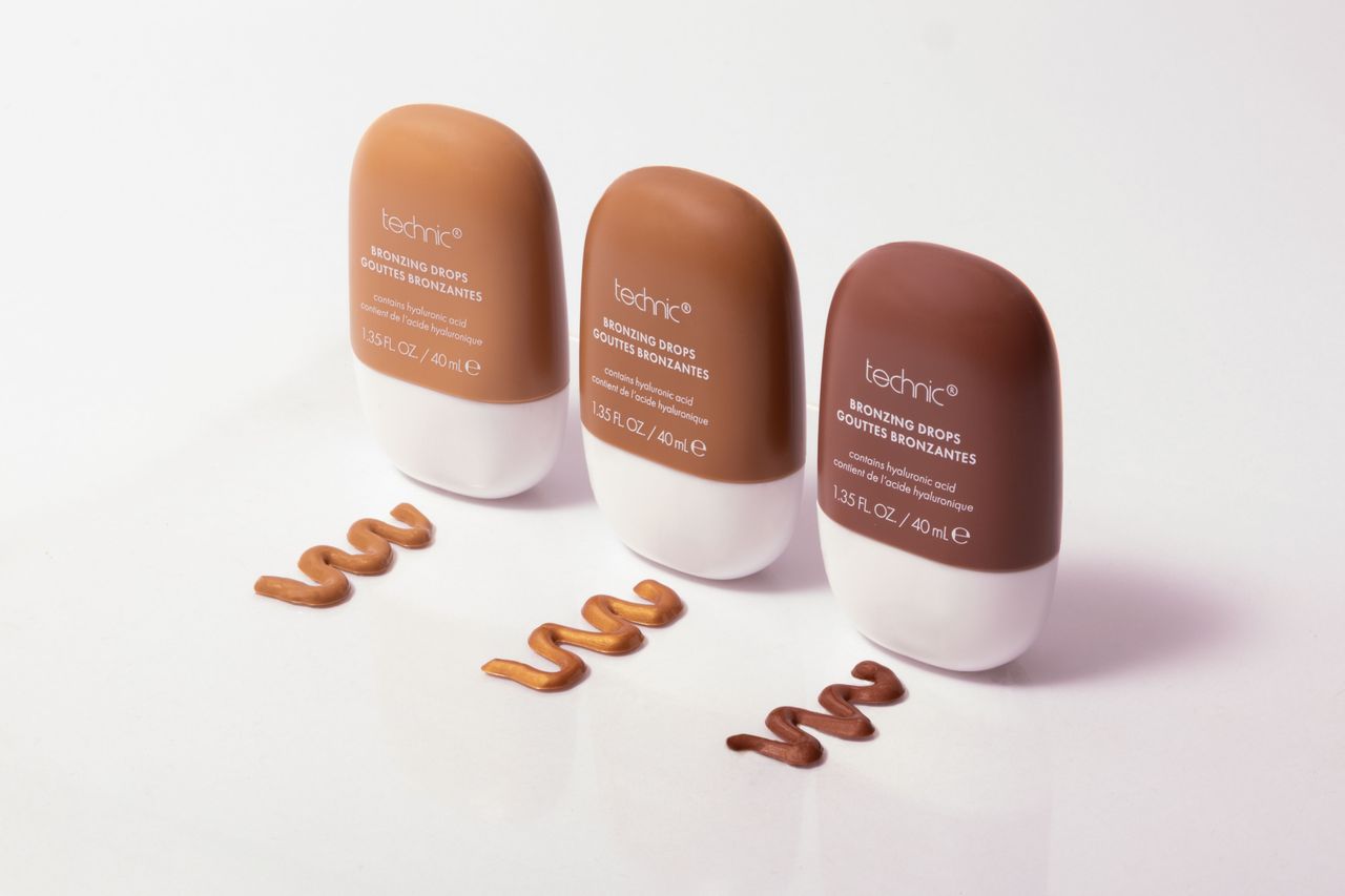 Technic Summer Bronzing Drops 40ml for bronzed skin with glowing finish and smooth blendable application