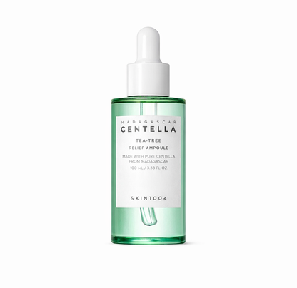 SKIN1004 Madagascar Centella Tea Trica Relief Ampoule 100ml for calm balanced skin with a clear refreshed finish