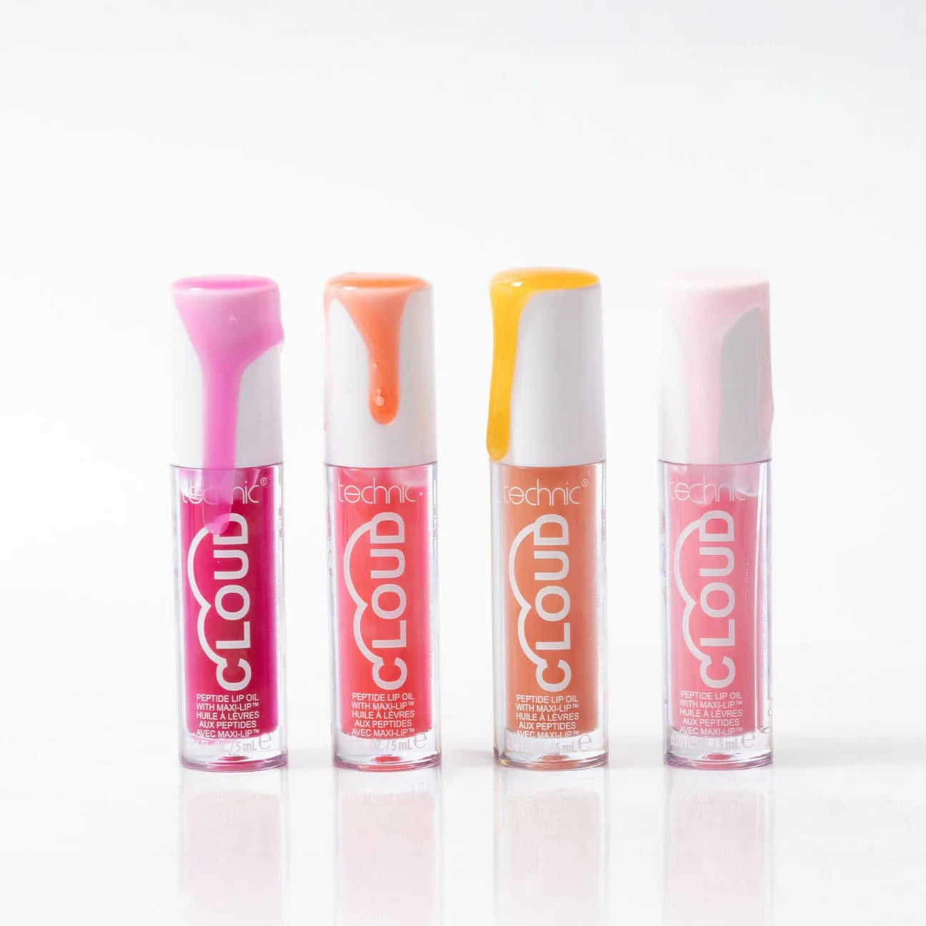 Technic Cloud Peptide Lip Oil 5ml for glossy hydrated lips with smooth texture natural glow and lightweight finish