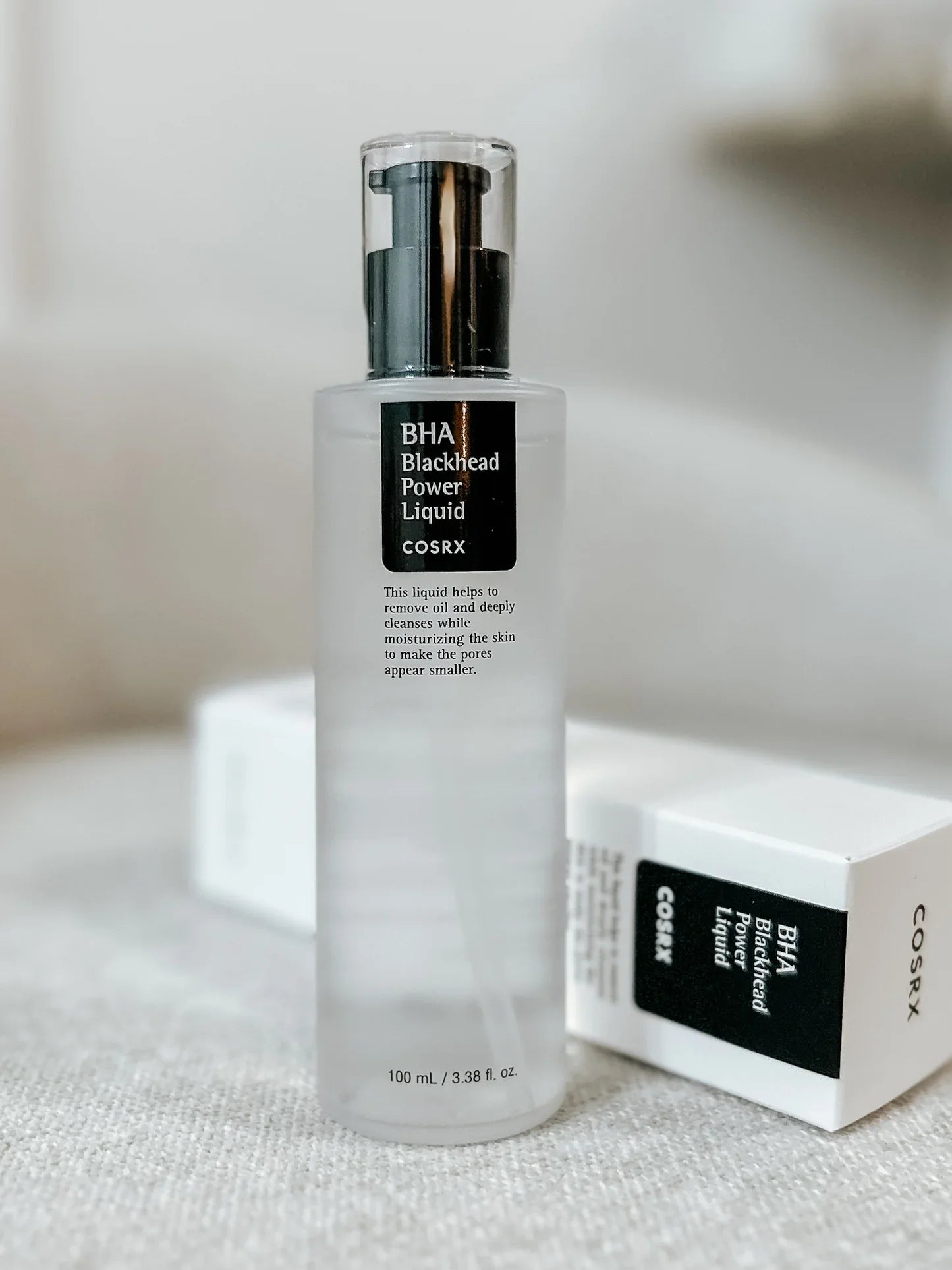 COSRX BHA Blackhead Power Liquid 100ml treatment for clearer looking skin and improved texture