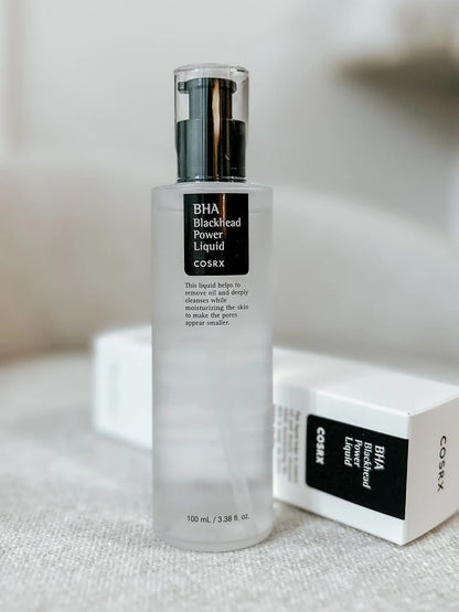 COSRX BHA Blackhead Power Liquid 100ml treatment for clearer looking skin and improved texture