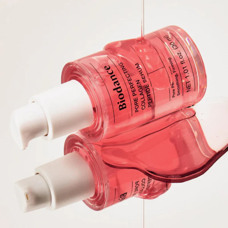 Biodance Pore Perfecting Collagen Peptide Serum lightweight fast absorbing texture for hydration and pore refining care