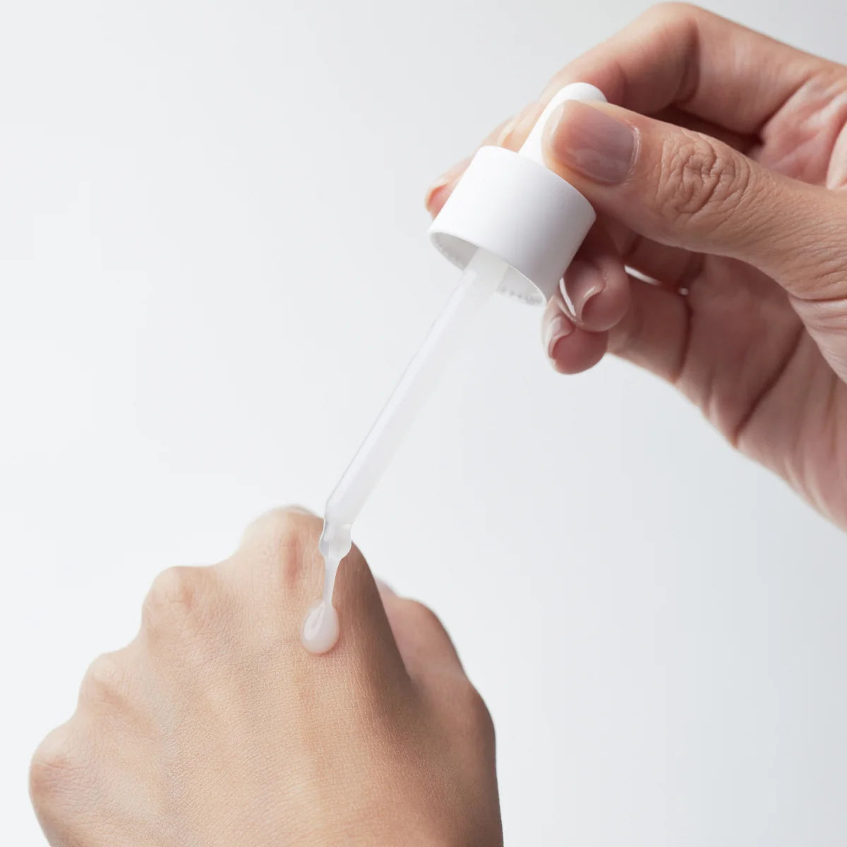 Biodance Hydro Cera nol Ampoule 50ml applied to skin for deep hydration and a calm restored feel