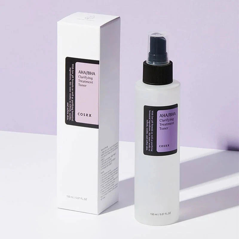 COSRX AHA BHA Clarifying Treatment Toner 150ml toner for clearer looking skin with a soft even texture
