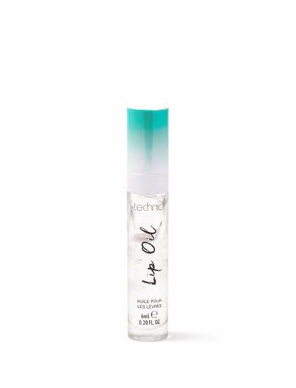 Technic Lip Oil 6ml hydrating lip oil for dry lips nourishing glossy shine and smooth soft finish