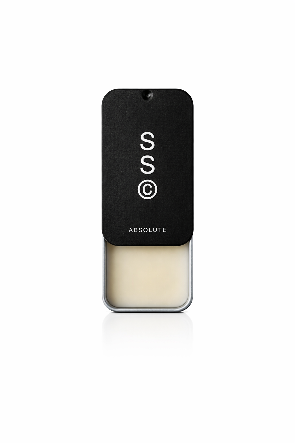 Solid State Absolute Solid Cologne compact fragrance balm designed for smooth, long-lasting and controlled scent application