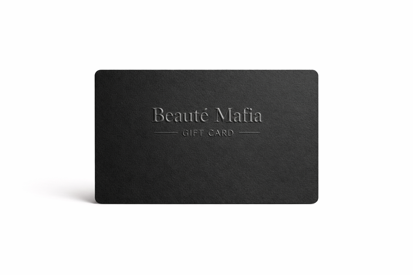 Beaute Mafia E-Gift Card digital gift card designed for curated beauty selection and seamless online gifting