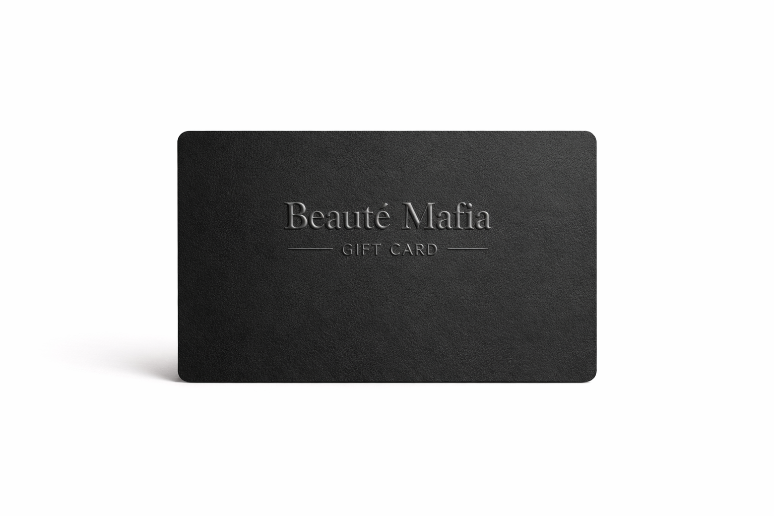 Beaute Mafia E-Gift Card digital gift card designed for curated beauty selection and seamless online gifting