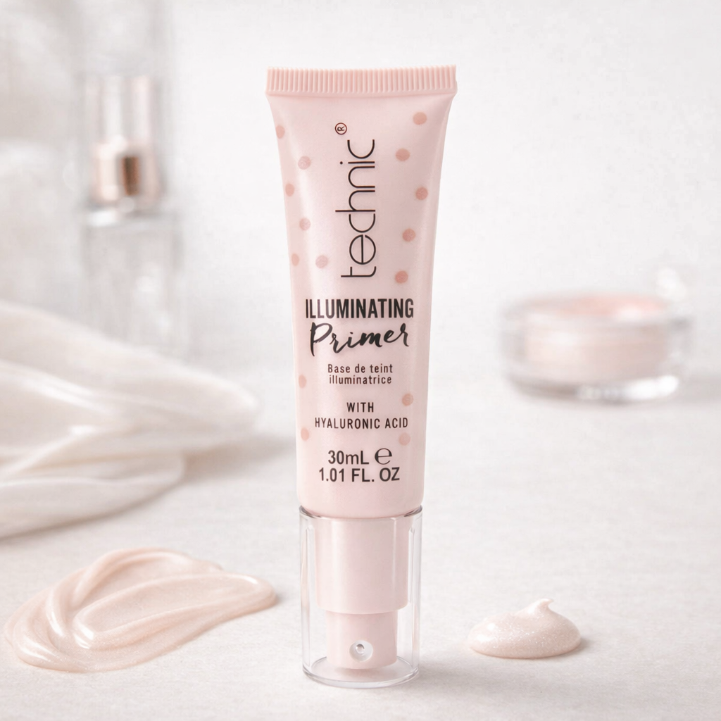 Technic Illuminating Primer 30ml illuminating primer for boosting radiance smoothing texture and even skin finish