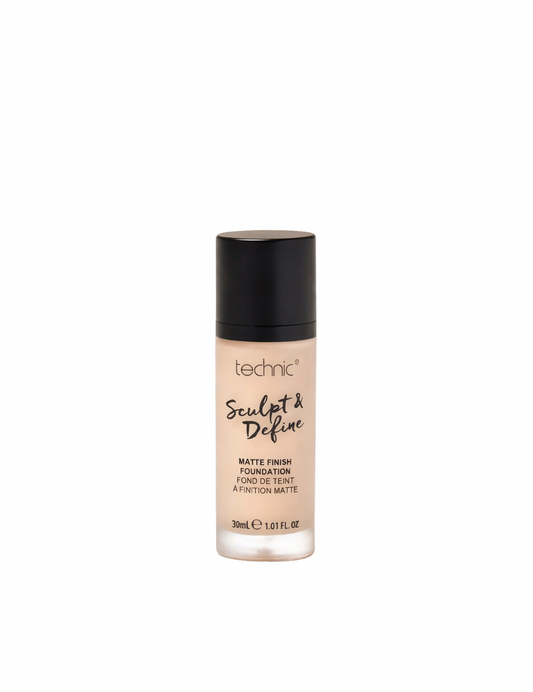 Technic Sculpt and Define Matte Foundation 30ml foundation for smoothing skin medium to full coverage and matte finish