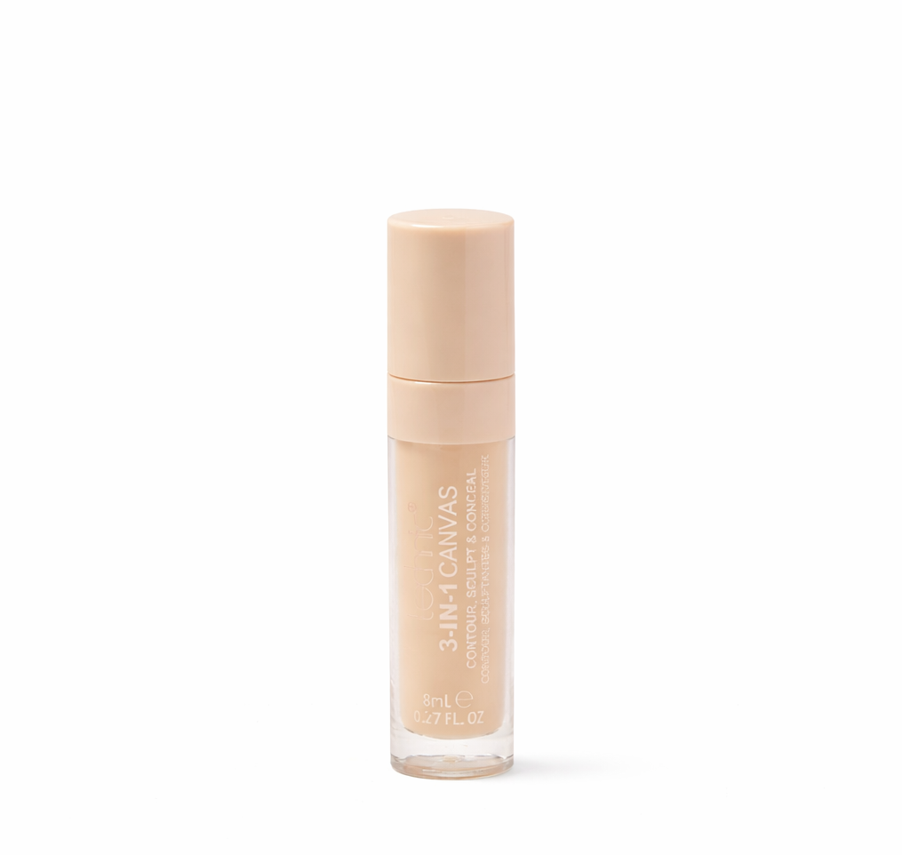 Technic 3-in-1 Canvas Concealer 8ml concealer for covering blemishes brightening under eyes and smoothing skin