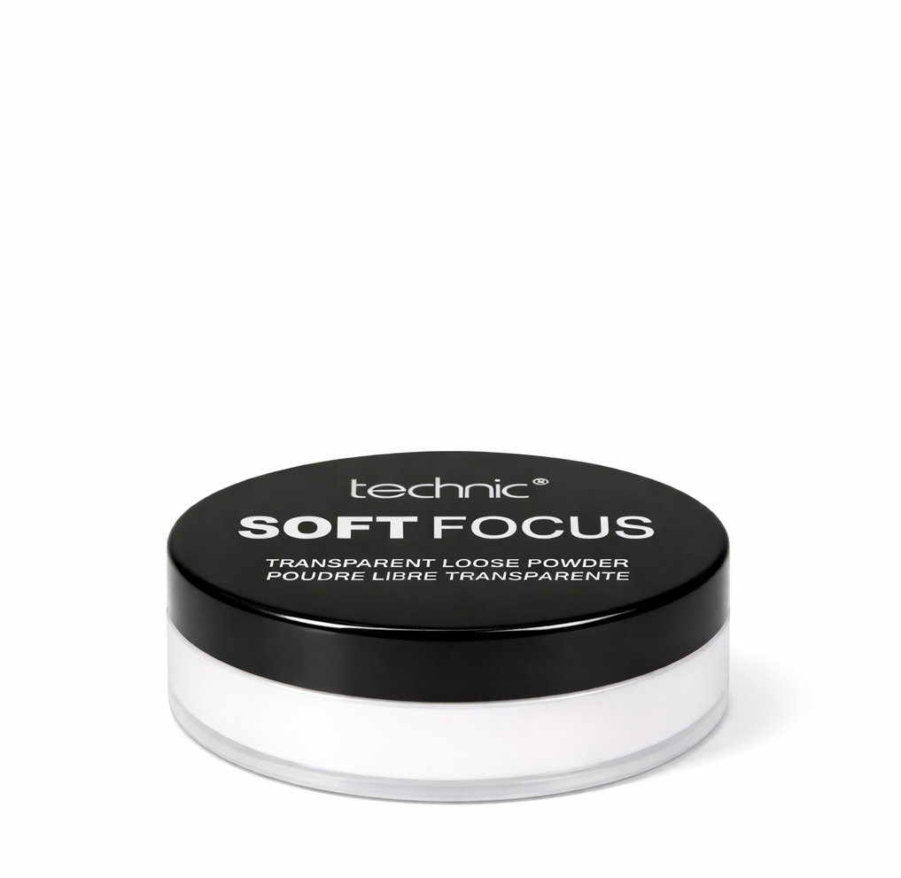 Technic Soft Focus Transparent Loose Powder 20g setting powder for blurring skin smoothing texture and soft focus finish