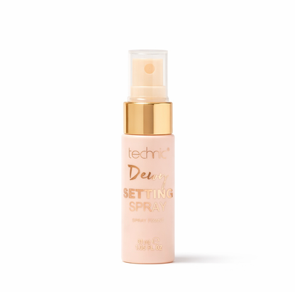 Technic Dewy Setting Spray 31ml setting spray for hydrating dewy finish with fresh radiant glow and makeup hold