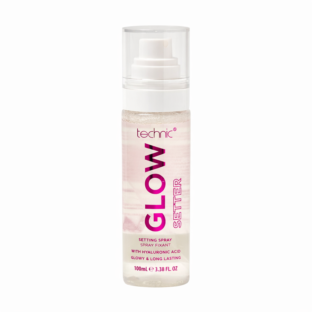 Technic Glow Setter 100ml setting spray for radiant glow hydrating skin and long lasting makeup finish