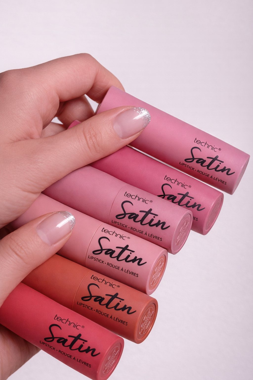 Technic Satin Lipstick for soft radiant lips with smooth application and natural satin glow finish