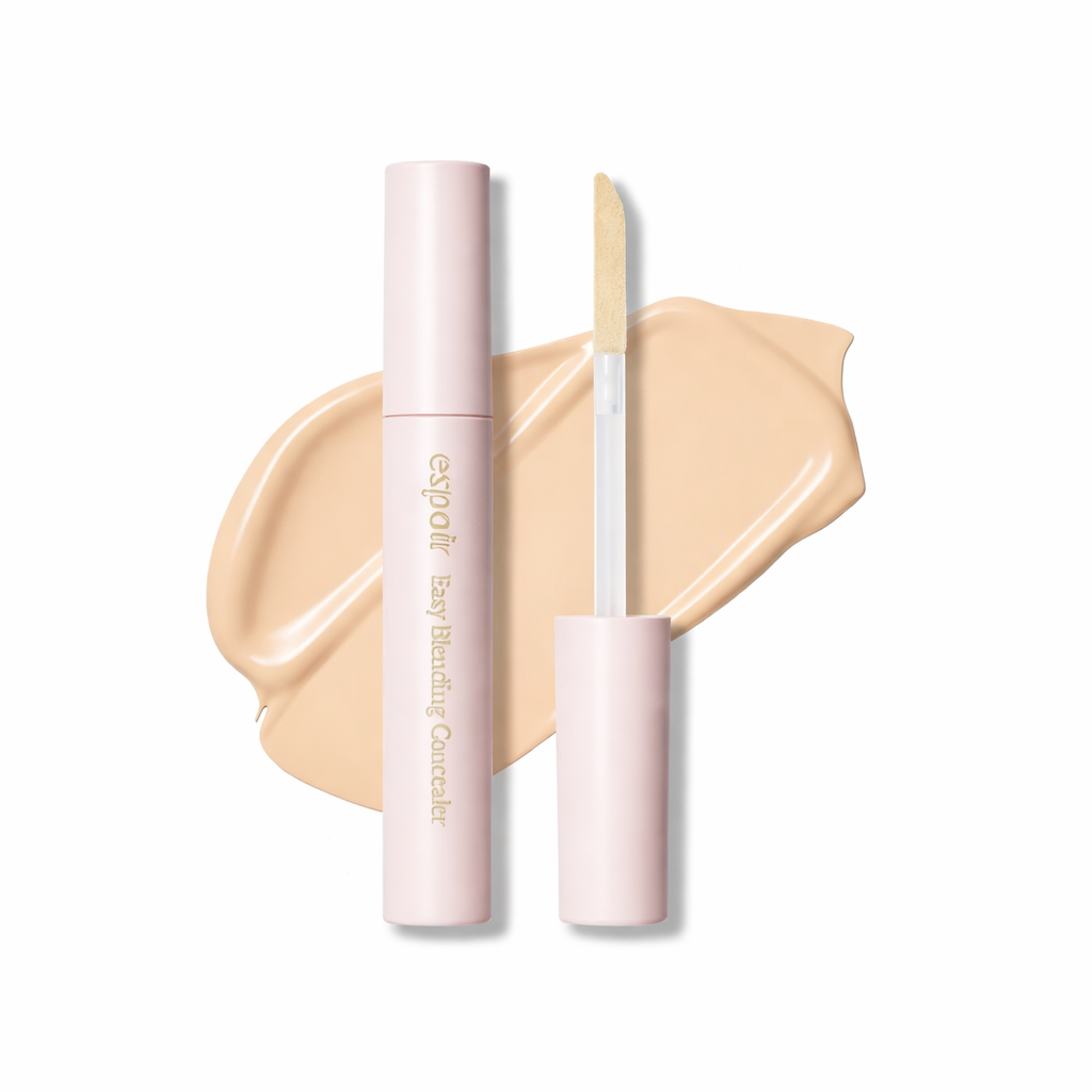 espoir Easy Blending Concealer 10g shade Ivory concealer for light skin tones with warm undertone and smooth natural finish