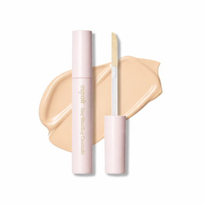 espoir Easy Blending Concealer 10g shade Ivory concealer for light skin tones with warm undertone and smooth natural finish