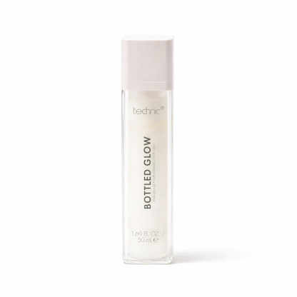 Technic Sundrenched Bottled Glow 50ml shade Moonlit Glow liquid glow enhancer for radiant skin luminous finish and smooth blending