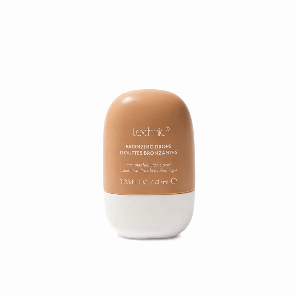 Technic Summer Bronzing Drops 40ml shade Light liquid bronzing drops for warm glow radiant skin and smooth blendable finish