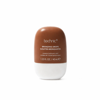 Technic Summer Bronzing Drops 40ml shade Dark liquid bronzing drops for warm glow radiant skin and smooth blendable finish