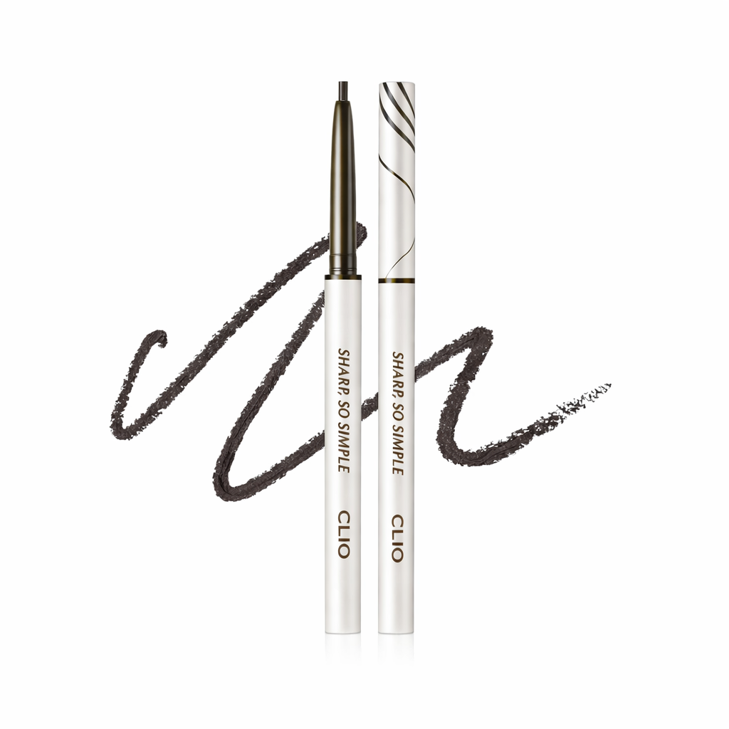 CLIO Sharp So Simple Waterproof Pencil Liner 0.14g shade Black Brown eyeliner for deeper definition with a refined natural look