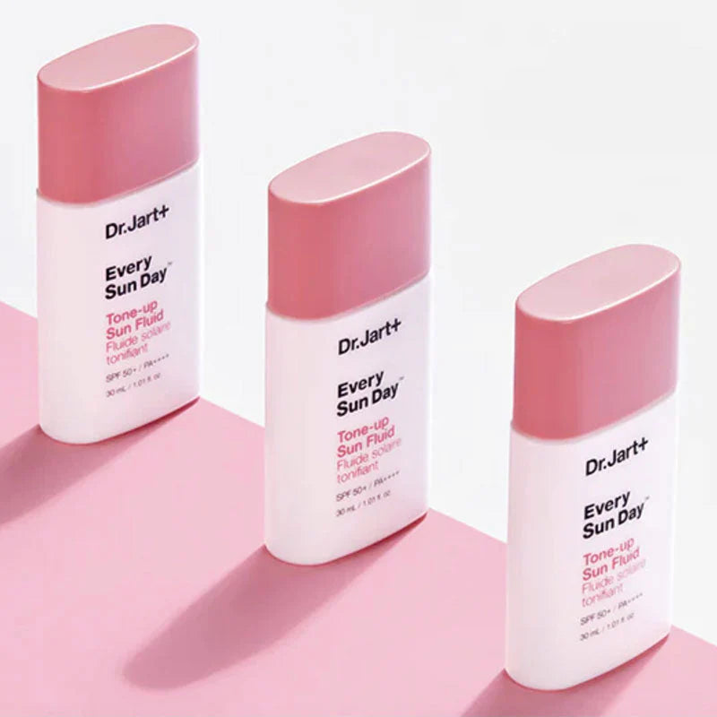 Dr.Jart+ tone-up sunscreen 30ml offering sheer brightening coverage for a refined, luminous look
