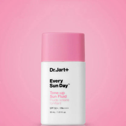 Dr.Jart+ tone-up SPF fluid 30ml designed to blur dullness and support a fresh, even-toned finish
