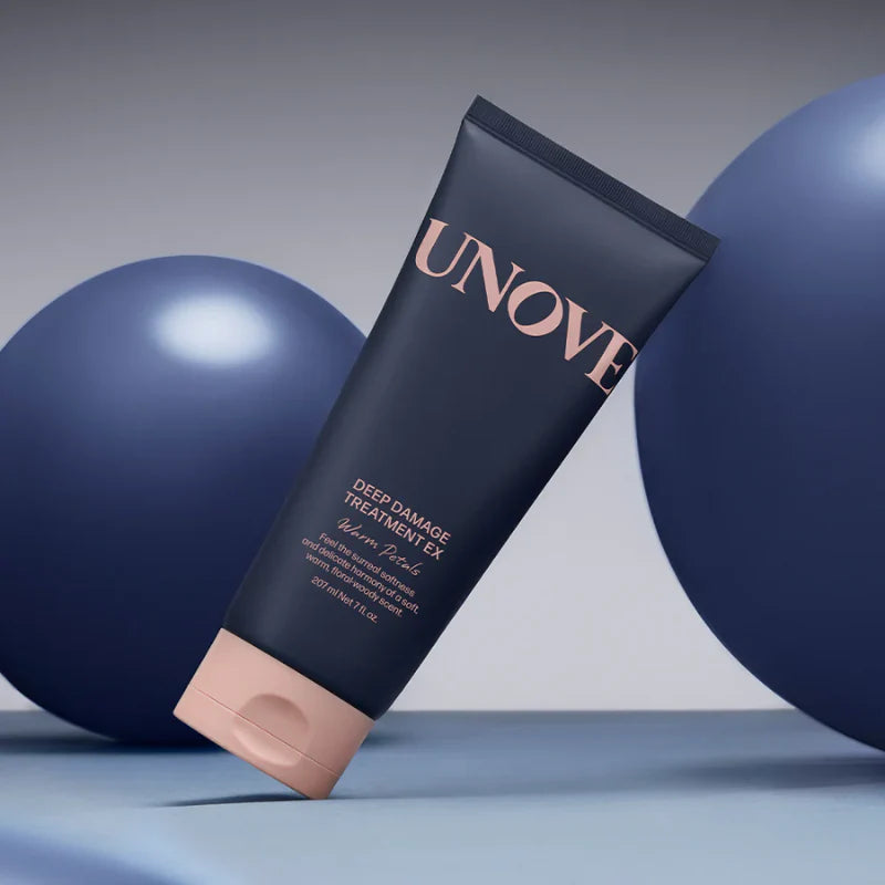 UNOVE Deep Damage Treatment EX 207ml for smoother stronger hair with reduced frizz and a soft glossy healthy finish